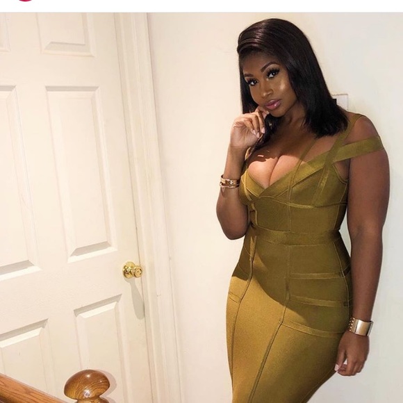 Fashion Nova Dresses & Skirts - Olive Green Fashion nova dress